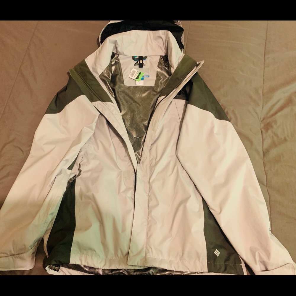 ColumbiaOmni Raintech Jacket  Waterproof Titanium